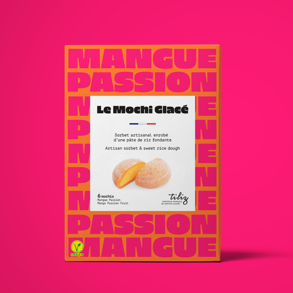 Le mochi glacé mangue passion