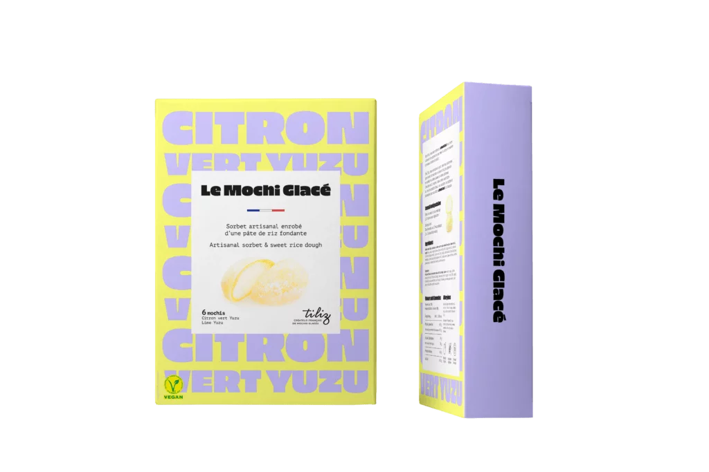 Mochis glacés citron vert yuzu