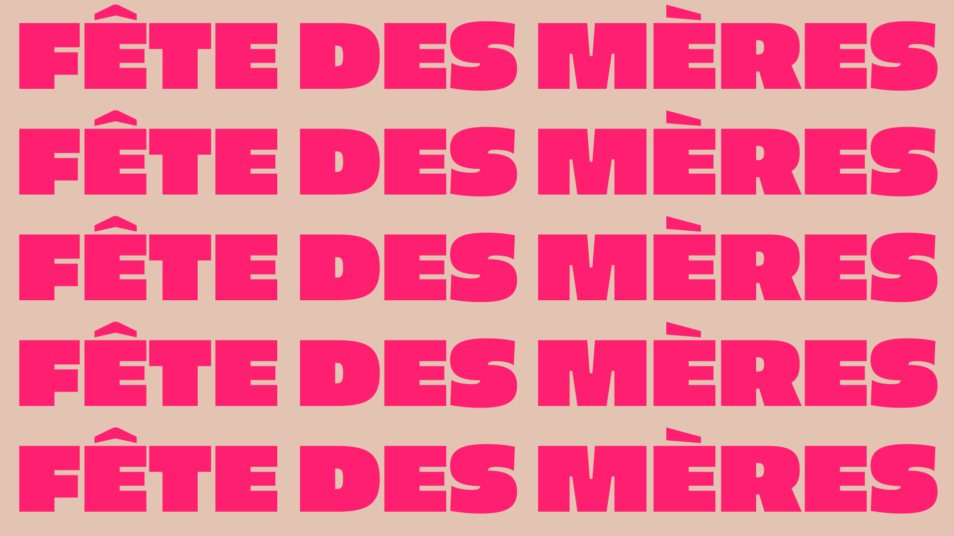 Fête des mères