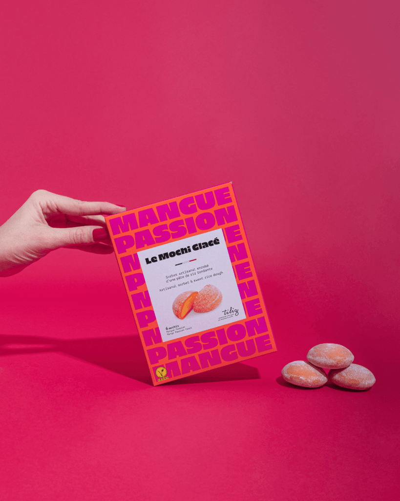 Le Mochi Glacé vegan mangue passion