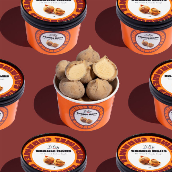 Pack Cookie balls caramel