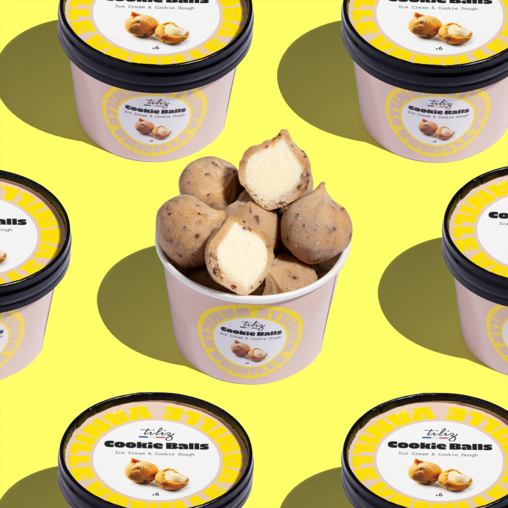 Pack cookie balls vanille