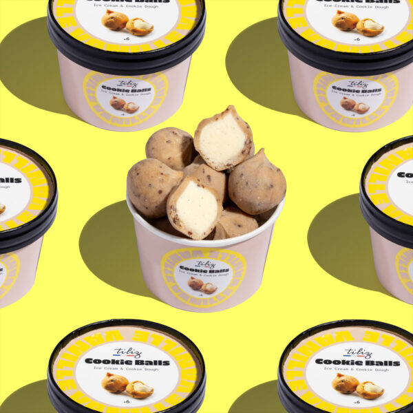 Pack cookie balls vanille