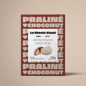 Le mochi glacé praliné coeur fondant choconut
