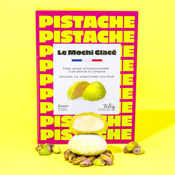 Le mochi glacé pistache